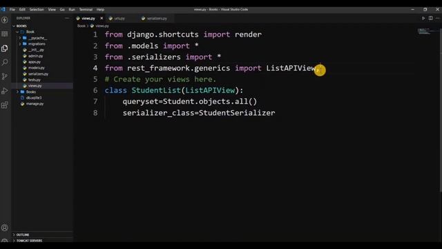 Concrete Generic Api view Django Rest Api in Telugu смотреть онлайн
