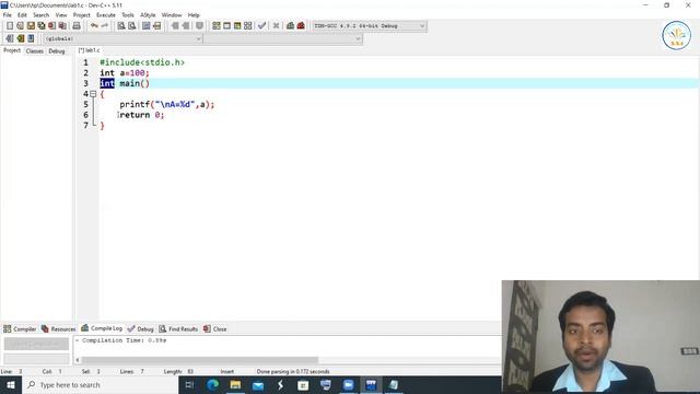 What is global variable in c programming language ? | Hindi | Global Variable in C | 01 смотреть онлайн