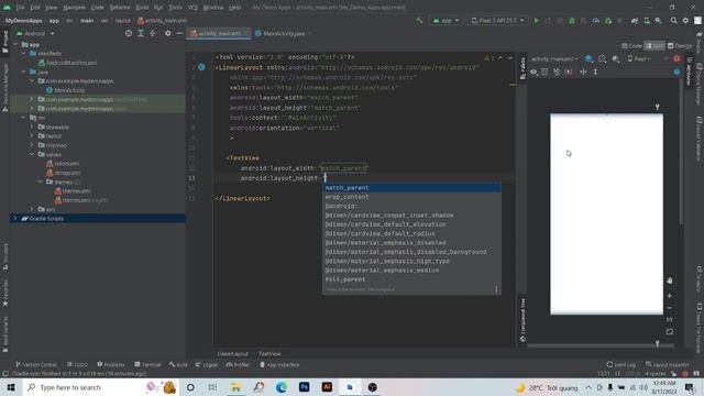 android studio tutorial Create imageview and Button java Coder Host BD смотреть онлайн