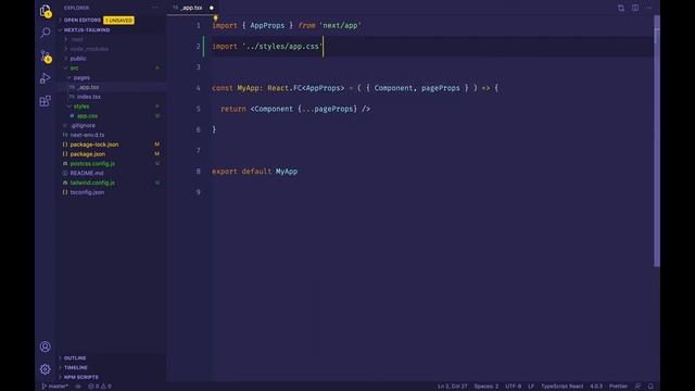 Setup Tailwind CSS in Next.js project смотреть онлайн