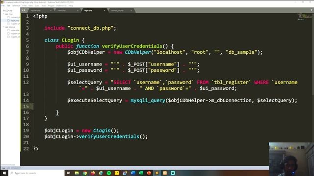 EPISODE 45 : LOGIN USING PHP DATABASE (OOP) смотреть онлайн