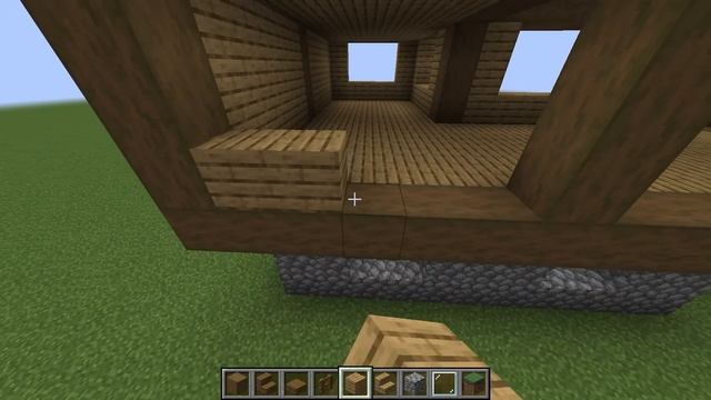 Minecraft - How to build a Survival Farm House 7 смотреть онлайн