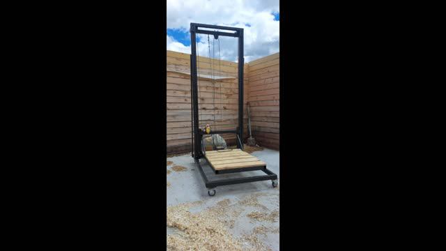 Подъемник своими руками смотреть онлайн