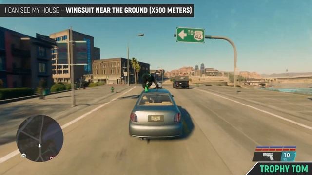 Saints Row - It's a Bird! ? Trophy / Achievement Guide (All Wingsuit Challenges) смотреть онлайн