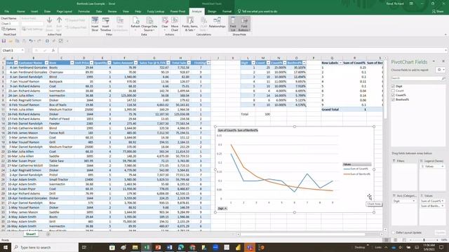 Using Excel to Perform a Benford's Law Test смотреть онлайн