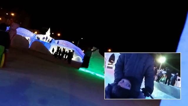 Ледовый городок 2016. Пермь смотреть онлайн