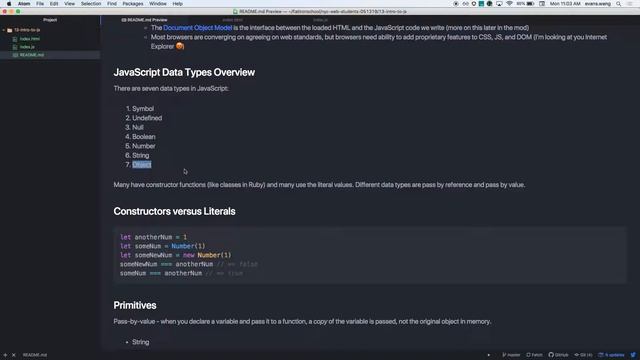 intro to js 051319 смотреть онлайн