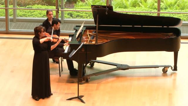 Adrienne Harmon, violin and Sichen Ma, piano-Debussy Violin Sonata in g minor смотреть онлайн