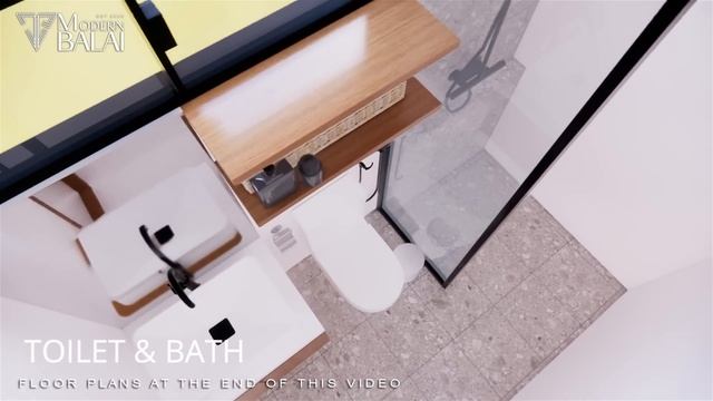 Simple House Design Small Farmhouse Idea | 9.5x10.3 Meters смотреть онлайн