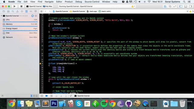 OpenGL Tutorial 11 - Drawing A Triangle Fan смотреть онлайн