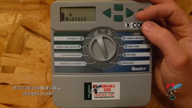 How to program a Hunter X-core controller смотреть онлайн