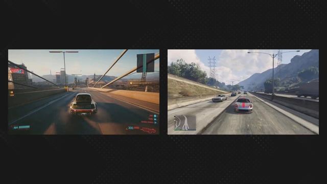 Cyberpunk 2077 -PORSCHE SAMURAI -Vs GTA Online-PRISTER COMET S2-/ next - gen /GAMEPLAY смотреть онлайн