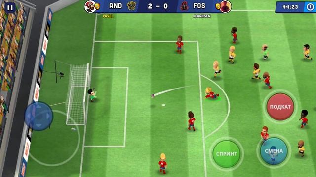 Mini Football Gameplay Крутые голы 3-0 №10 смотреть онлайн