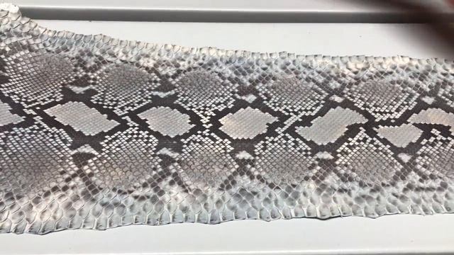 Питон натуральный, светло серый с рисунком, Италия смотреть онлайн