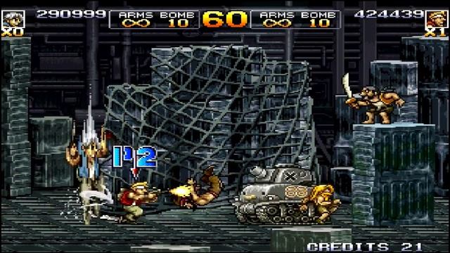 Прохождение игры Metal Slug 4 "Одной струей!" #6 смотреть онлайн