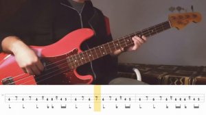 Stevie Wonder - Superstition (Bass Cover) TABS