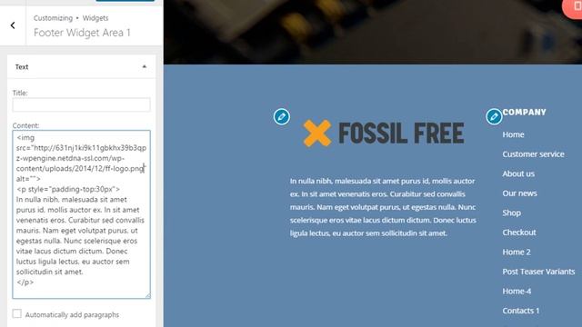 Phone Repair - How to replace the logo in the footer смотреть онлайн