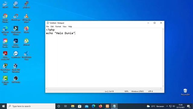 CARA MENJALANKAN PROGRAM PHP PADA XAMPP DI WINDOWS 10 смотреть онлайн