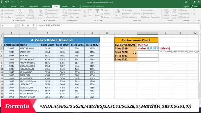 Excel Tutorial: How to Use INDEX and MATCH Functions for Data Retrieval смотреть онлайн
