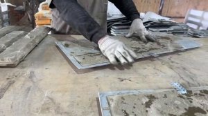 Производство фасадной плитки и сайдинга для отделки внешних стен дома по технологии Мрамор из бетон