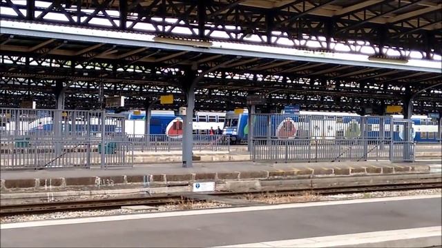 Paris Gare de l´Est (Frankreich) mit TGV Duplex смотреть онлайн
