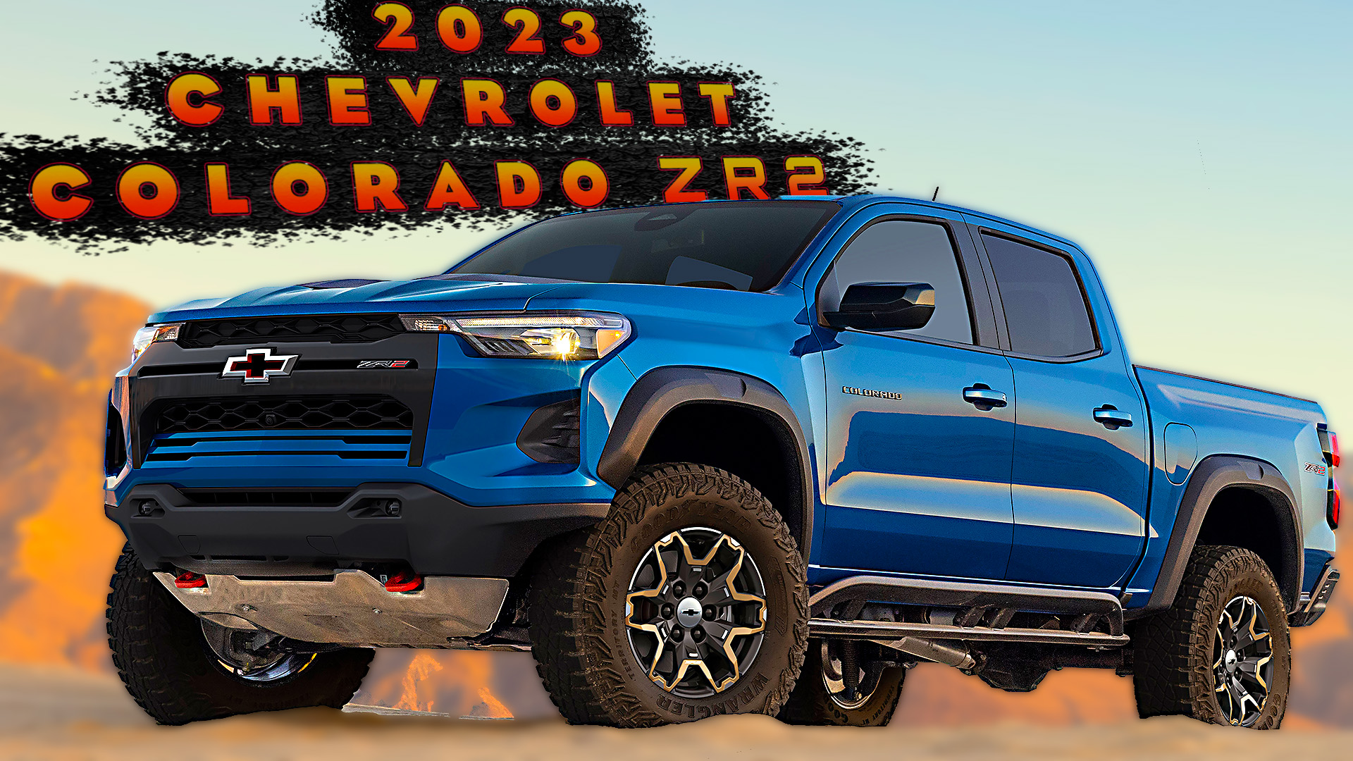2023 Chevrolet Colorado ZR2 - Экстерьер, Интерьер и Сцены вождения! смотреть онлайн