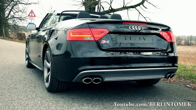 Audi S5 Sound Exhaust Revving REVS Acceleration Launch Control Beschleunigung смотреть онлайн