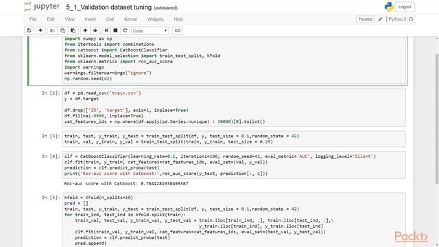 Python Machine Learning Tips, Tricks, and Techniques: Validation Dataset Tuning|packtpub.com смотреть онлайн