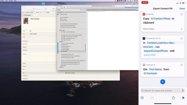 Filemaker Go 19 shortcuts import contact смотреть онлайн