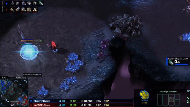 SNAP BASE TRADE - TvP - Bunny vs Stats - Starcraft 2 смотреть онлайн