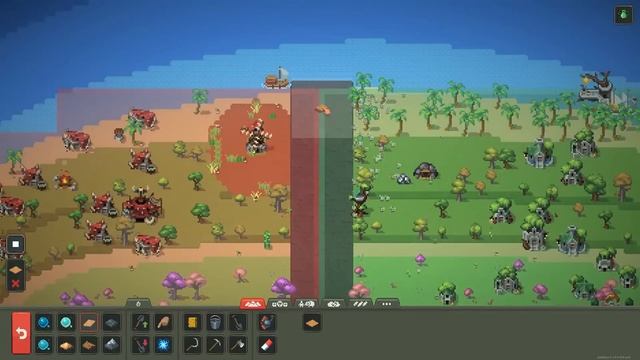 Устроил противостояние всех рас в WorldBox