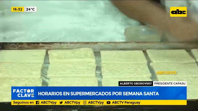 Horarios en supermercados por semana santa смотреть онлайн
