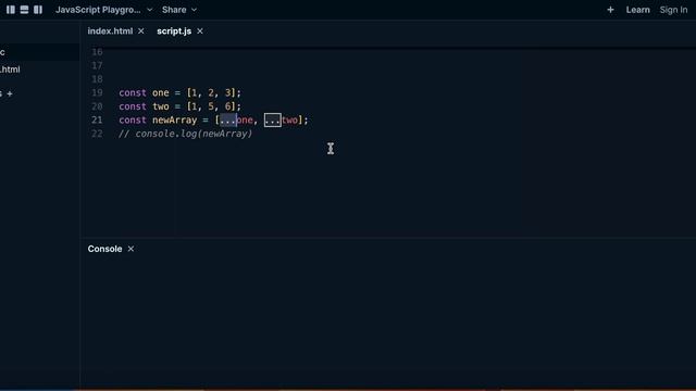 Javascript Spread Operator In Telugu смотреть онлайн