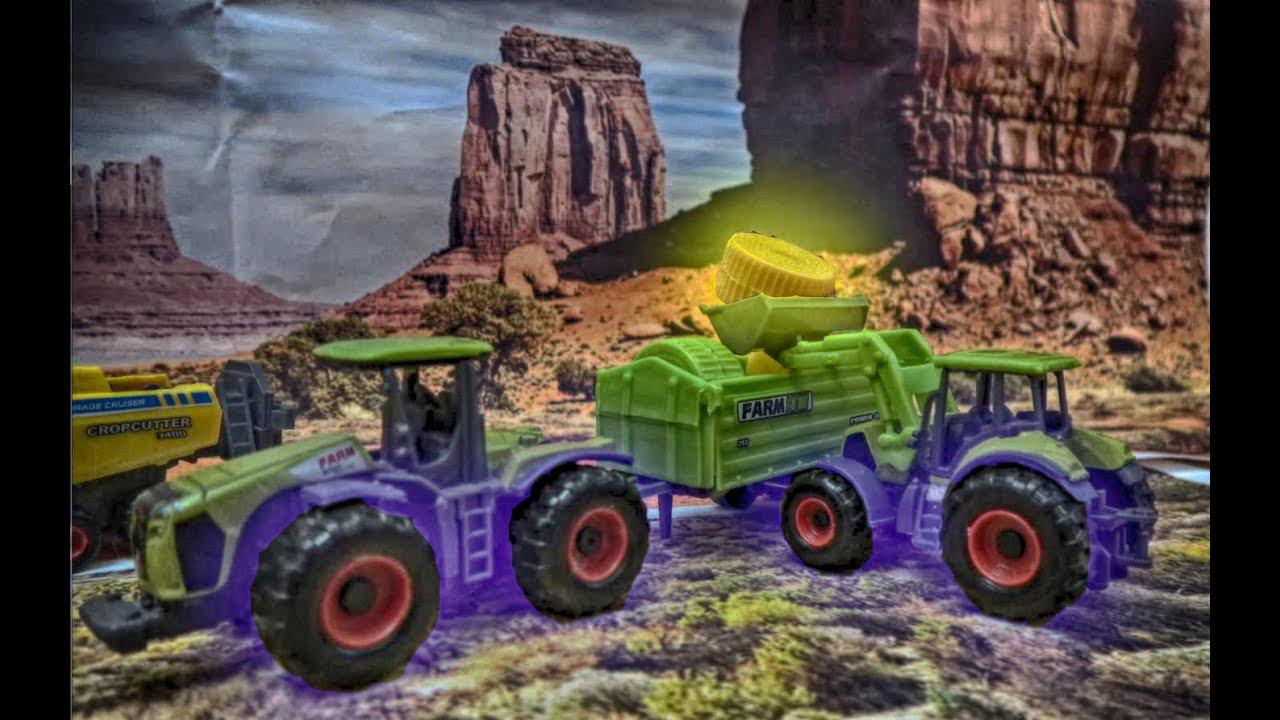 ТРАКТОРА, КОМБАЙНЫ, СЕЛЬХОЗТЕХНИКА, ТРАНСПОРТ ДЛЯ МАЛЫШЕЙ, РЕМОНТ ИГРУШЕК СВОИМИ РУКАМИ. ДЛЯ ДЕТЕЙ. смотреть онлайн