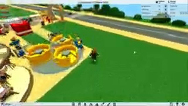 Строим парк аттракционов в РОБЛОКС смотреть онлайн