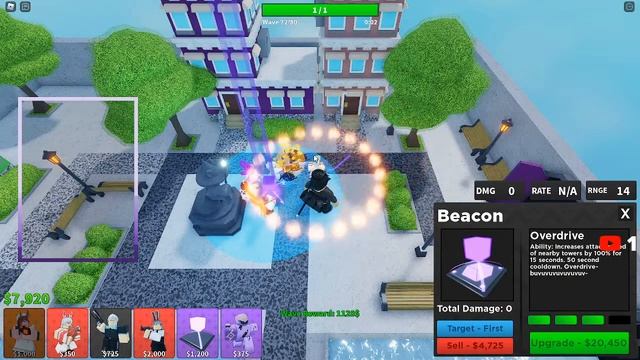 arena tower defense (golden border every map) pt 1 join up :) смотреть онлайн