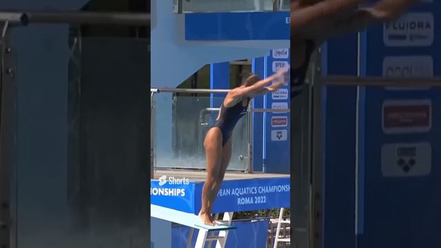 Incredible 3m springboard diving - Valeria Antolino (Spain) смотреть онлайн