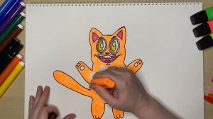 Как нарисовать кота ? рисуем кота с детьми ? рисуем простые рисунки