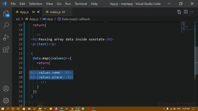 #38. Handling Arrays in React Hooks || useState Hooks. смотреть онлайн