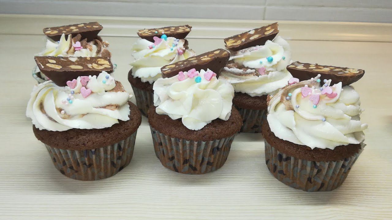 КАПКЕЙКИ СНИКЕРС//ШОКОЛАДНЫЕ КЕКСЫ//CUPCAKES SNICKERS/ / CHOCOLATE CUPCAKES//