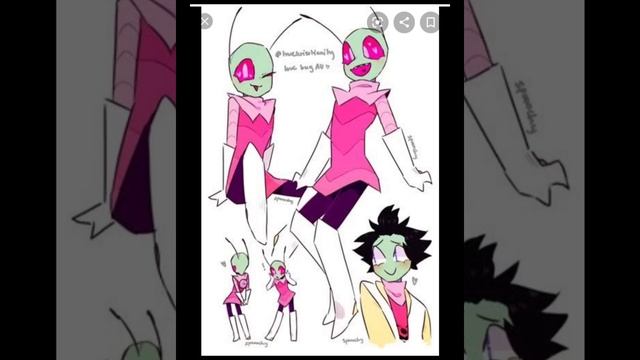 Invader Zim - Love Bug Au Invader Zim#1