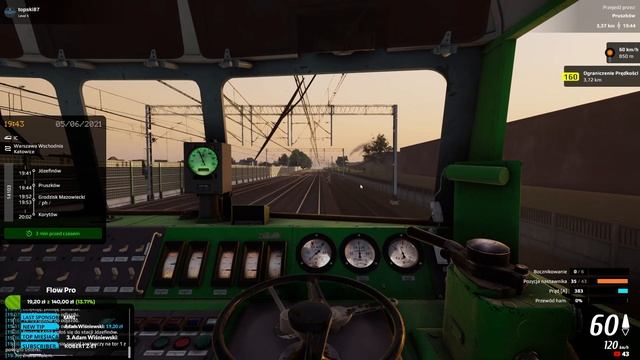 SimRail: The Railway Simulator - EU07 z Warszawy w kierunku Katowic смотреть онлайн