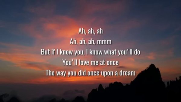 Lana Del Rey - Once Upon A Dream