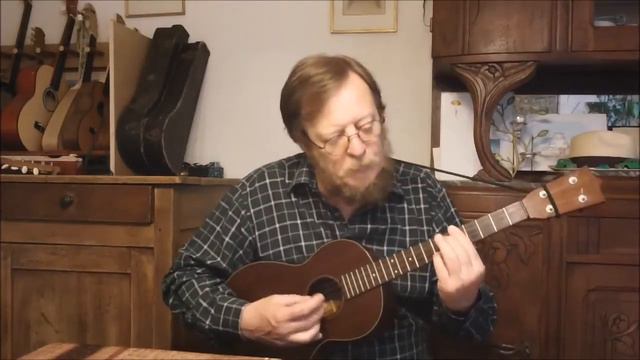 Dill Pickle Rag - Martin baritone ukulele смотреть онлайн