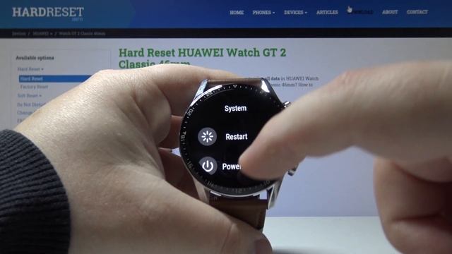 How to Factory Reset HUAWEI Watch GT 2 Classic – Wipe Data / Restore Defaults смотреть онлайн