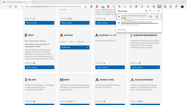 1.0 - Introdução: Instalando o AutoCAD смотреть онлайн