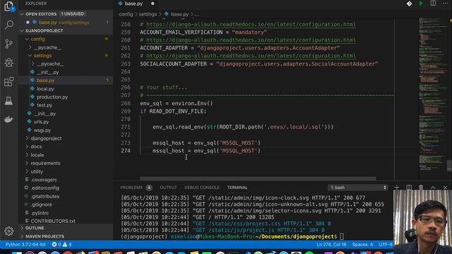 django 06 - 串接 MSSQL 資料庫 смотреть онлайн