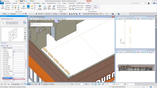 Part 2 - Modeling Air Terminals in OpenBuildings Designer смотреть онлайн