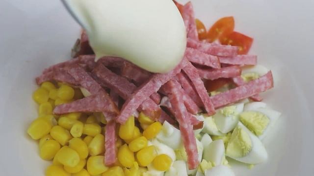 Салат «Соломка» — Рецепты от ОАО «Гродненский мясокомбинат» смотреть онлайн