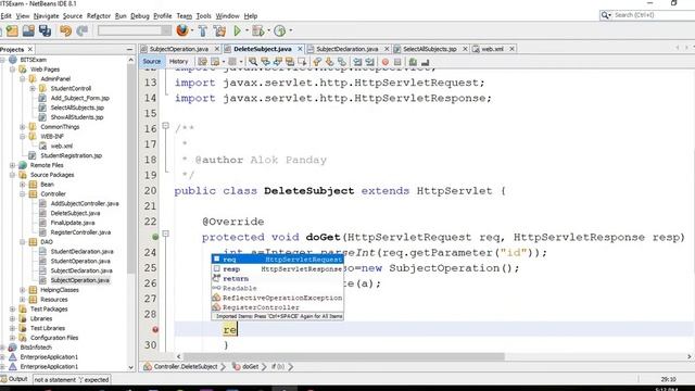 lec 21 delete a subject смотреть онлайн